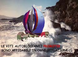 Viti Autobloccanti - L'alta qualit� PROMOTEK - Scacco Matto allo Svitamento - 3M Scotch-Grip - Precote - RILSAN Poliammide
